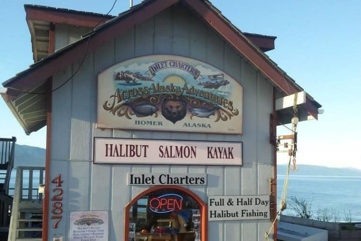 a sign on the side of a building